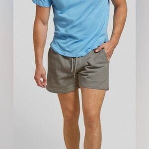 Strangers Only Men's 5.5 Inch Mills Short in Gray Size Small